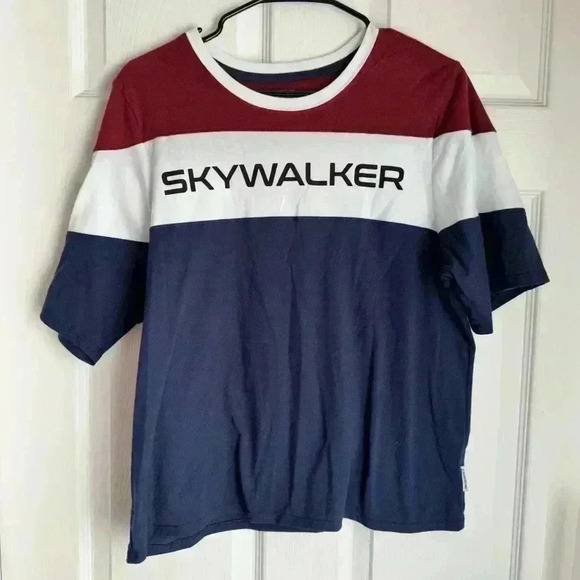 Her Universe Skywalker Star Wars Colorblock Red White Blue Top - Picture 1 of 6